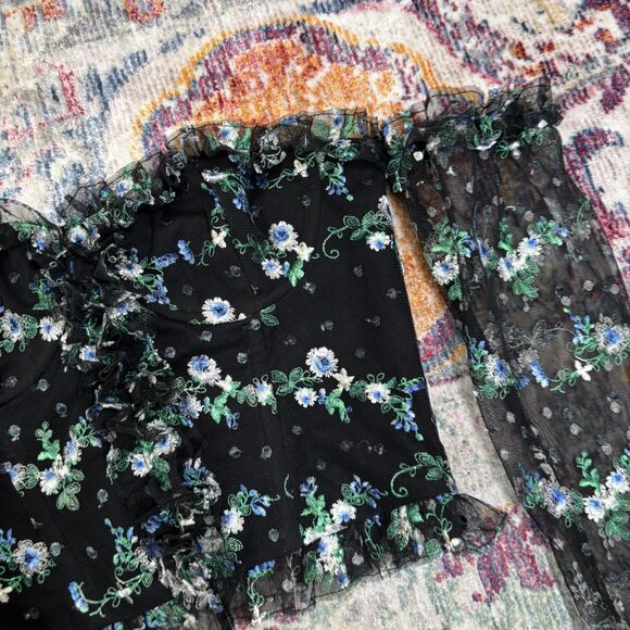 Majorelle Katarina Black Dot Top - Picture 6 of 7